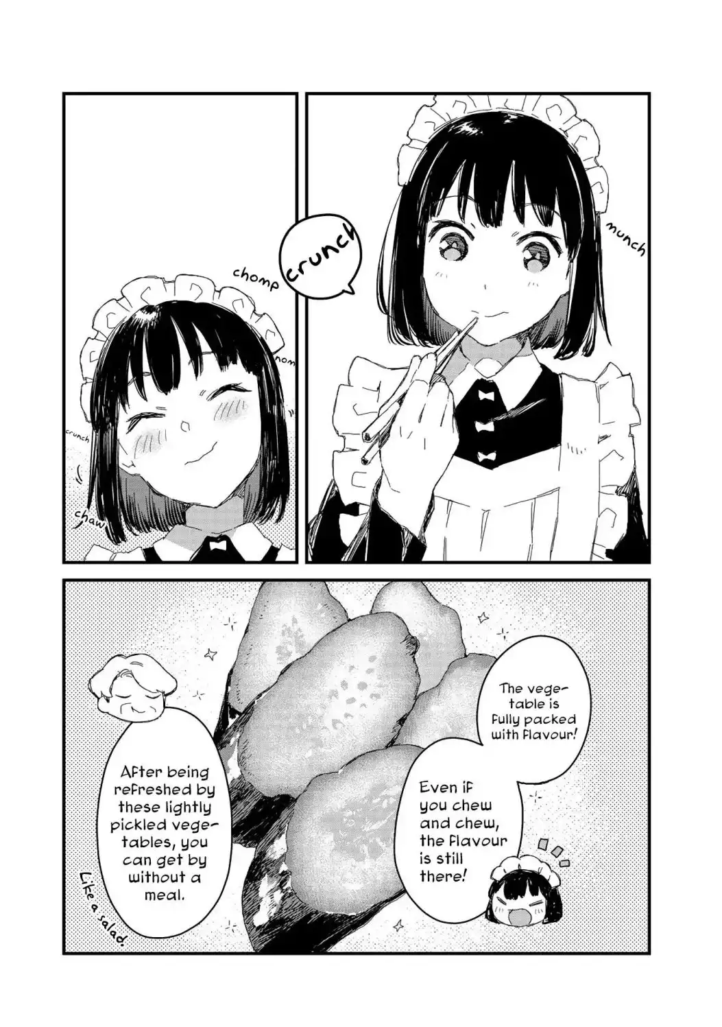 Maid-san wa Taberu Dake Chapter 14 7